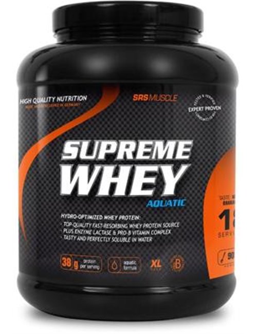 Sportnahrung, Eiweiß / Protein SRS Supreme Whey, 900 g Dose