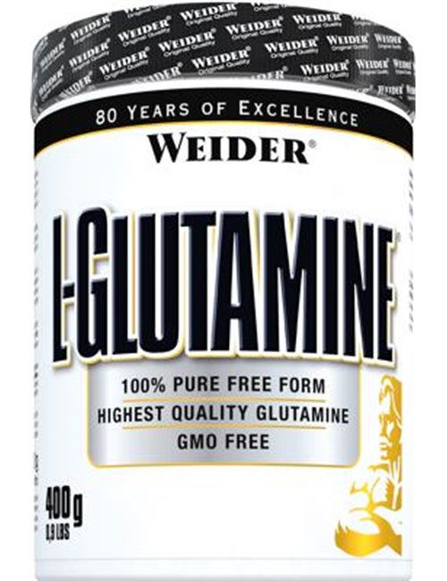Sportnahrung, Aminosäuren Joe Weider L-Glutamine Pulver, 400 g Dose